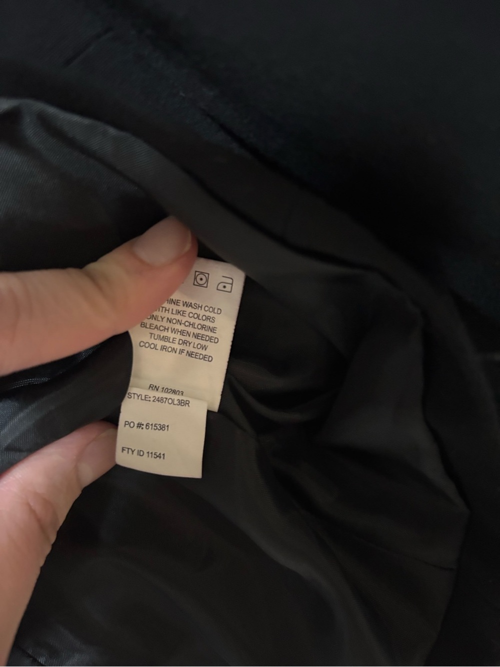 Briggs New York Black Ruched Hourglass Blazer Jacket Tailored Size 12 - Picture 4 of 6